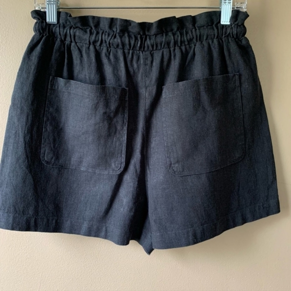 Universal Thread Womens Linen Navy Pull On Shorts Small - Picture 4 of 7